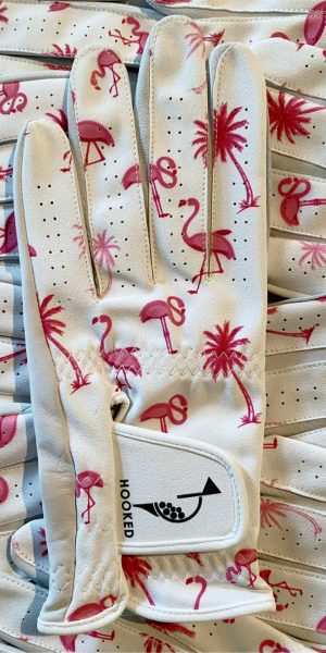 Men's Flamingo Print LH Golf Glove