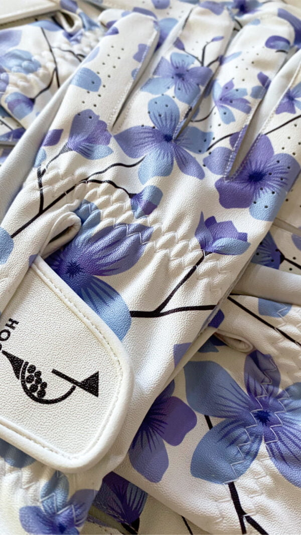 Ladies Floral Print LH Golf Glove - Image 2