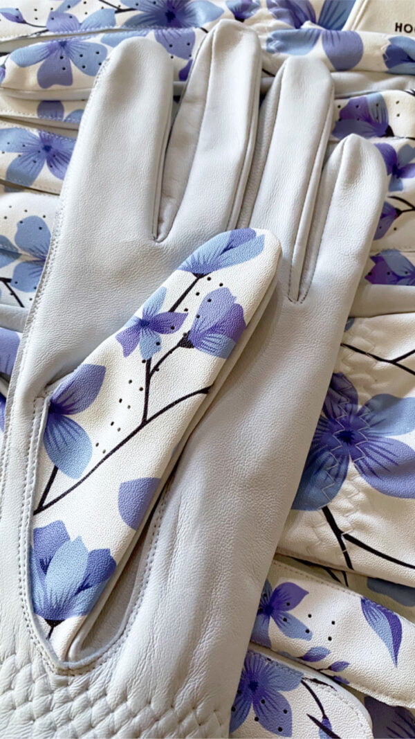 Ladies Floral Print LH Golf Glove - Image 3