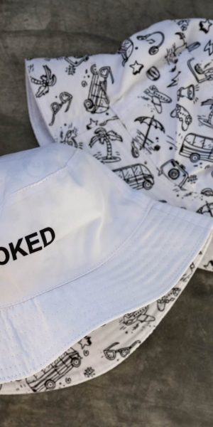 Reversible Doodle Bucket Hat