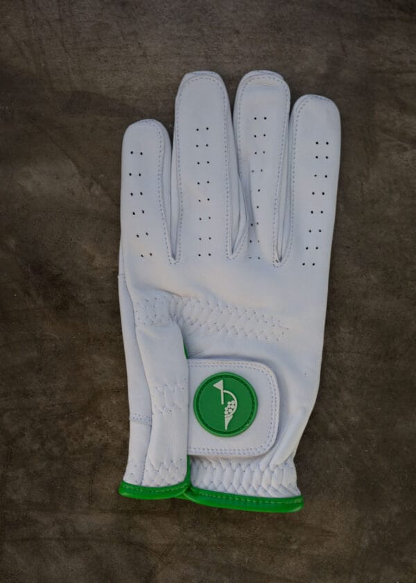 Men's Plain with Lime Trim Glove