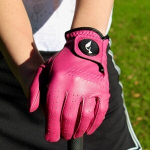 Ladies Magenta Glove