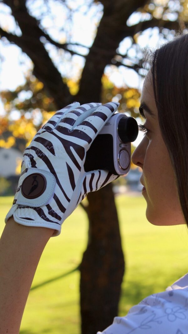 Ladies Zebra Print Glove